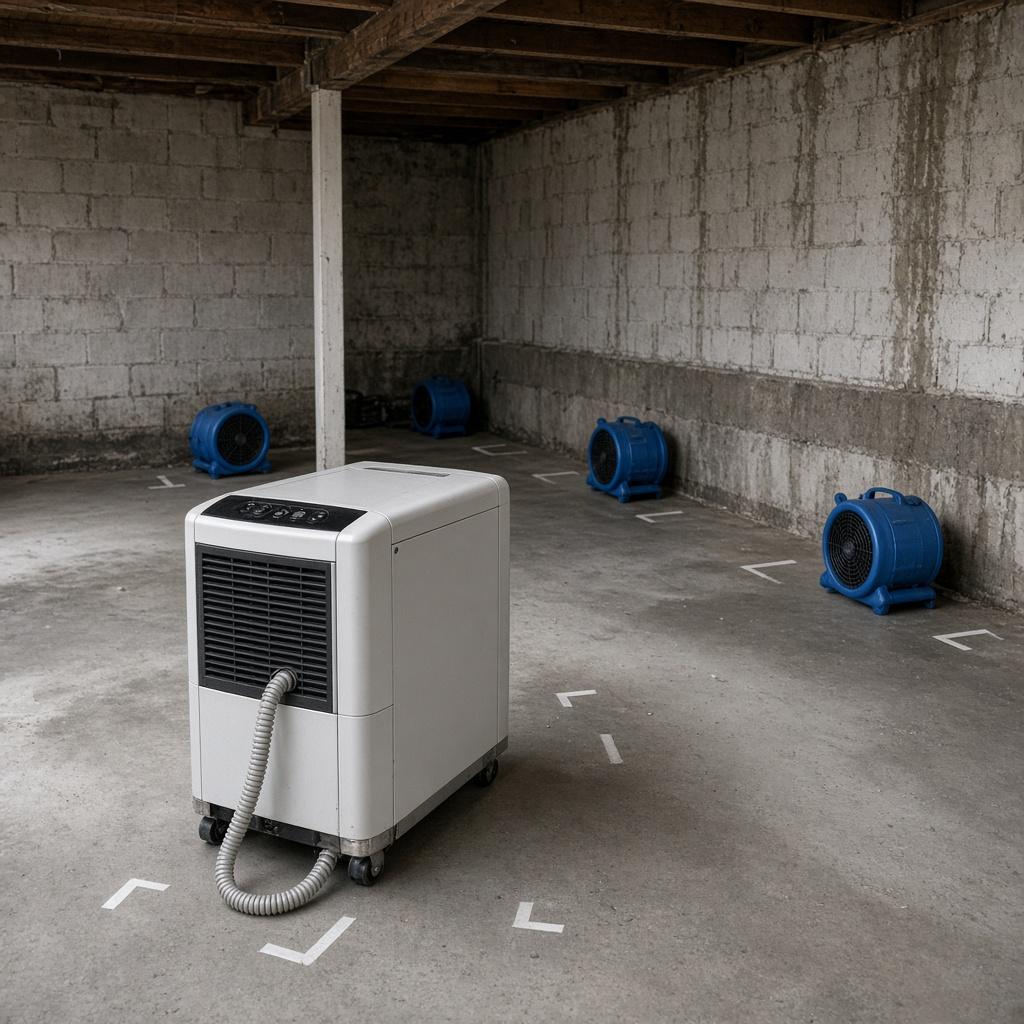 Flooded Basement Drying Vancouver — Industrial Drying, Moisture Verified